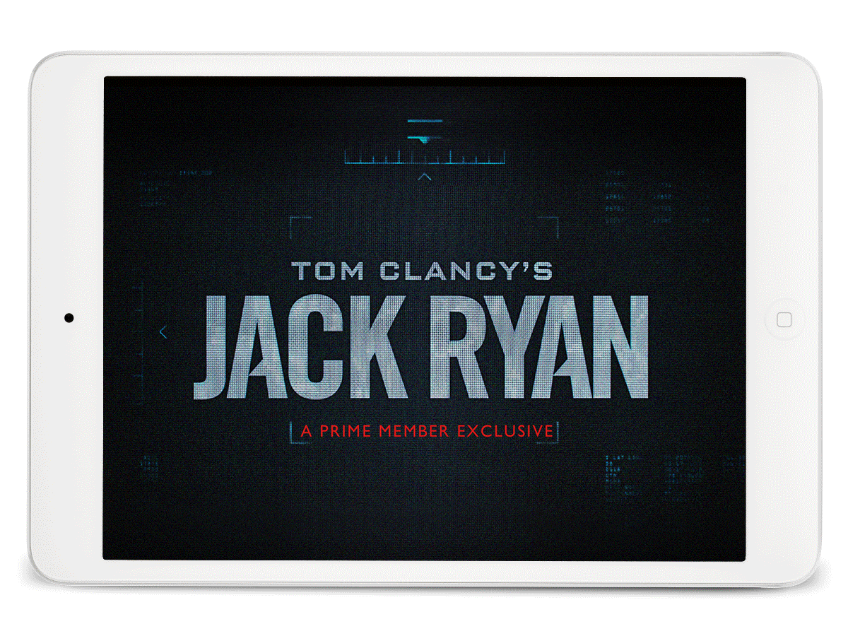 animated gif of decks created for Amazon, including Tom Clancy's Jack Ryan & The Dangerous Book for Boys