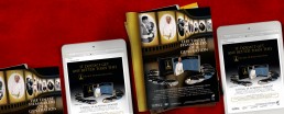 Digital magazine ads and print marketing materials for Sony Best Pictures Collection.